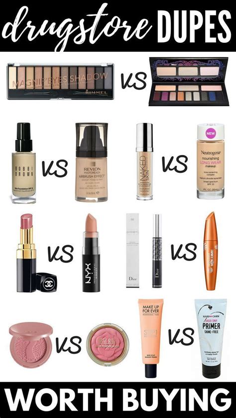 beauty product dupes.